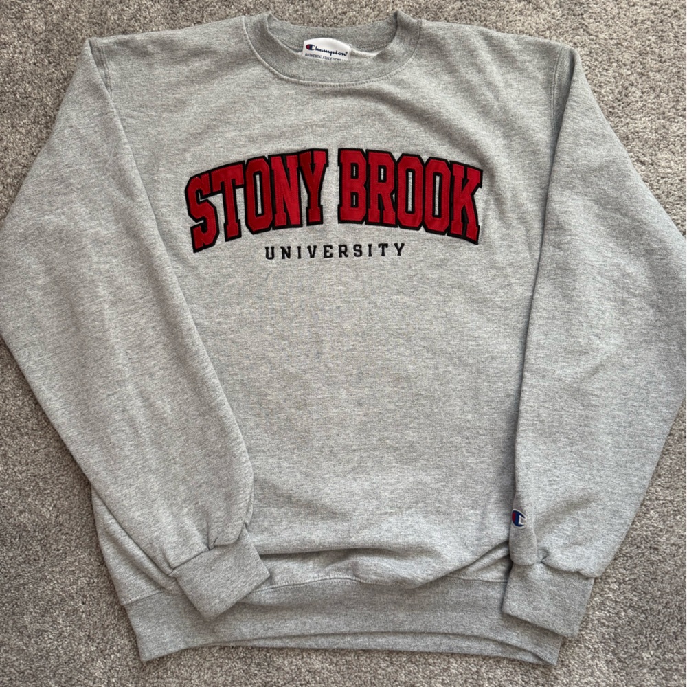 Champion Gray Athletic Sweatshirt
